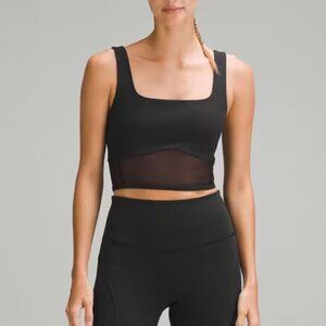 lululemon athletica Black Crop Top
